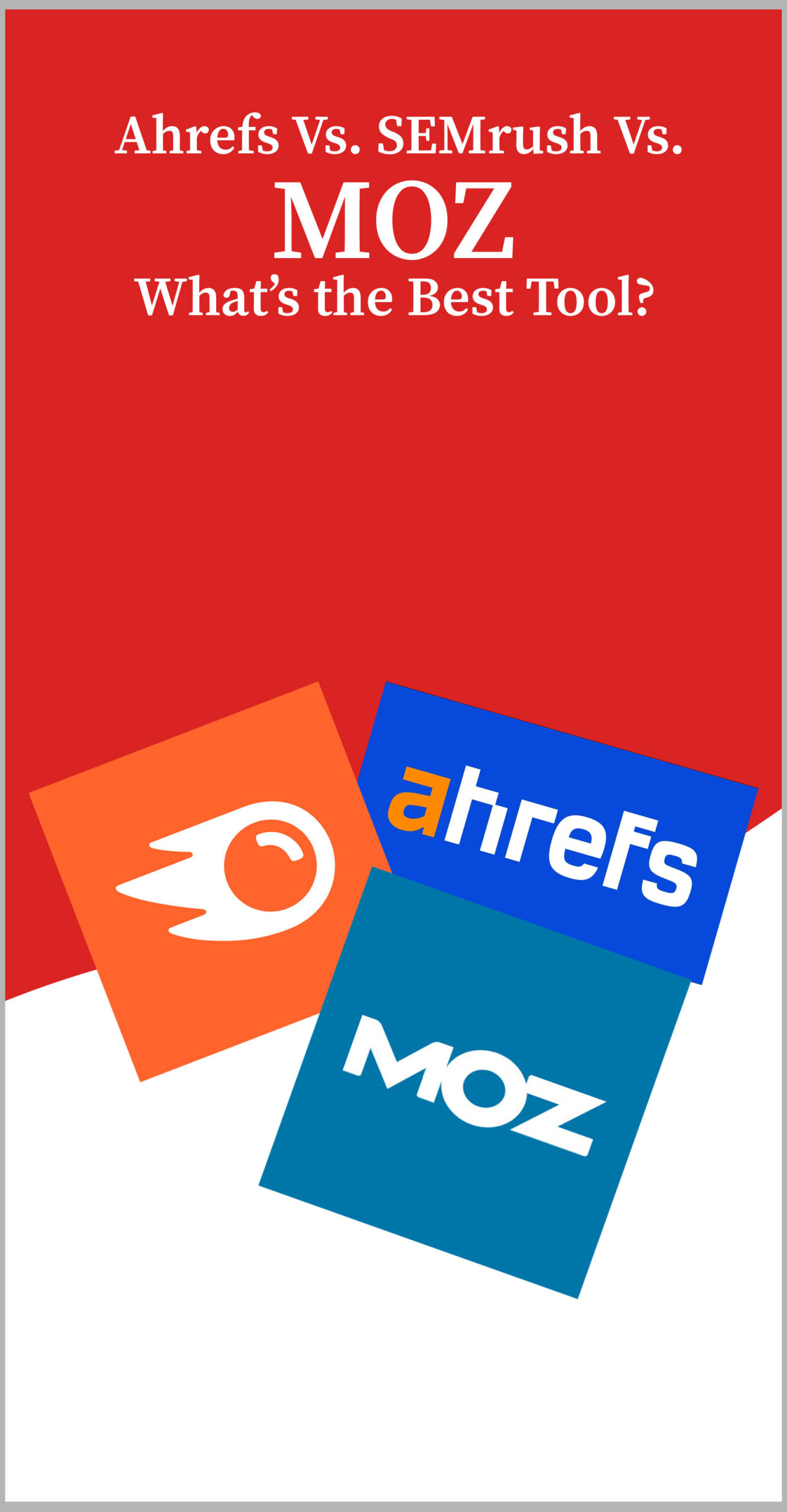 Ahrefs Vs. SEMrush Vs. Moz What’s the Best Tool