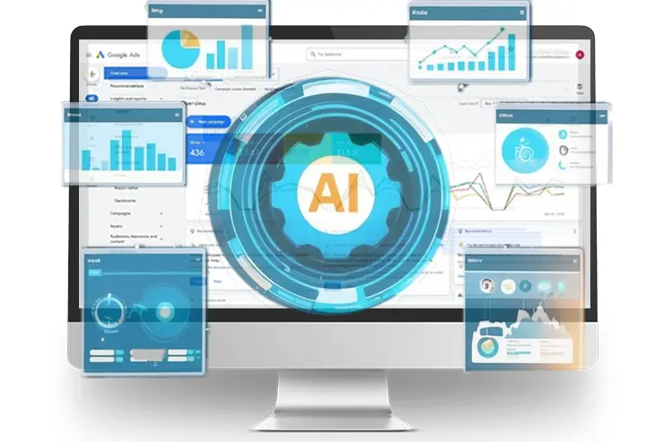 AI-powered PPC campaigns delivering data-driven ad performance.